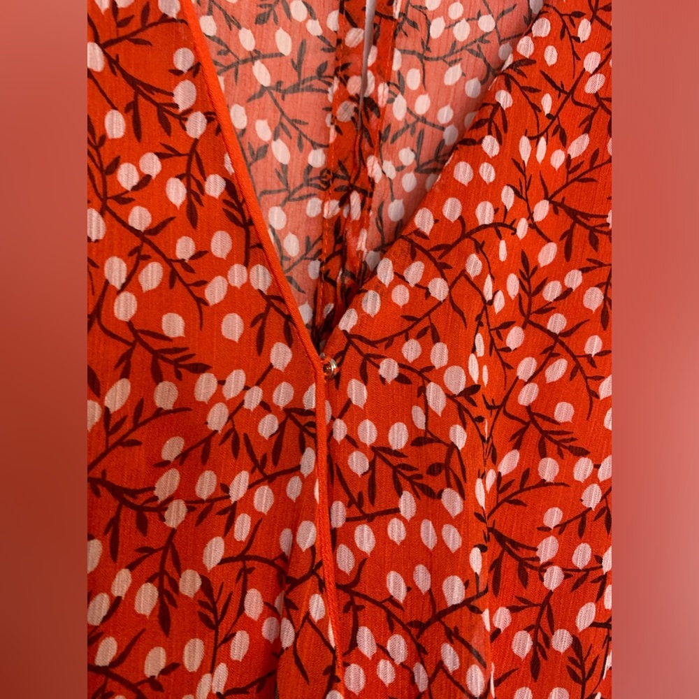 SugarLips Women Size M Floral Romper Boho Western Prairie - Picture 4 of 12